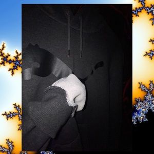 Dark grey puma hoodie